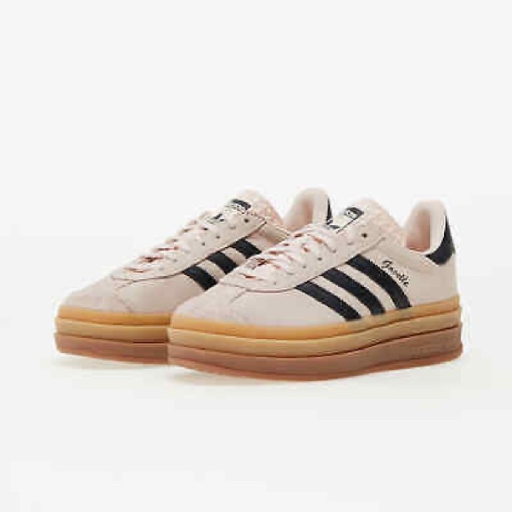W Adidas Originals Gazelle Bold Wonder Quartz Black Gum IE0429 Shoes Sneakers
